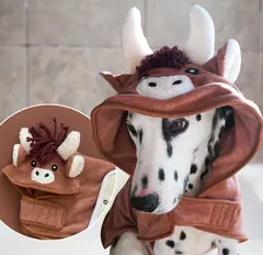 Bademantel Kuh